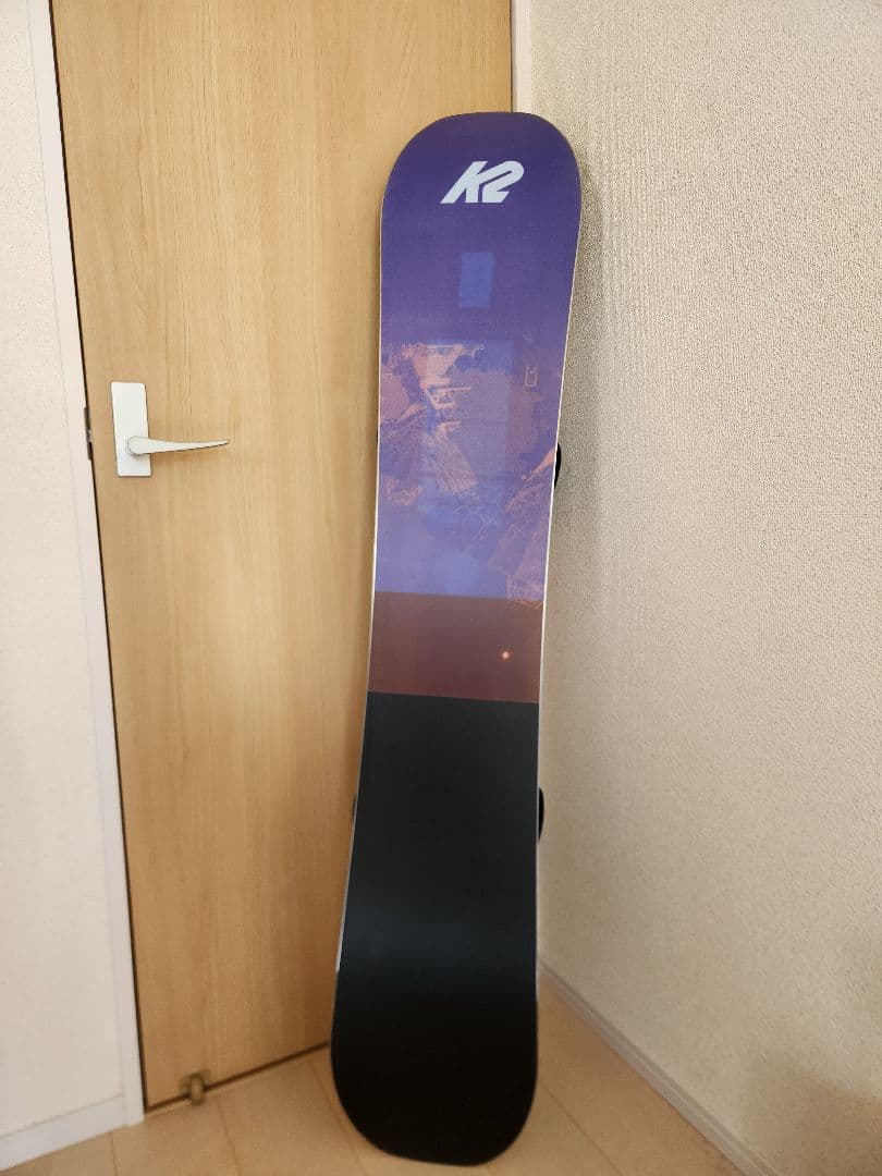153cm スノーボード バインディング付き