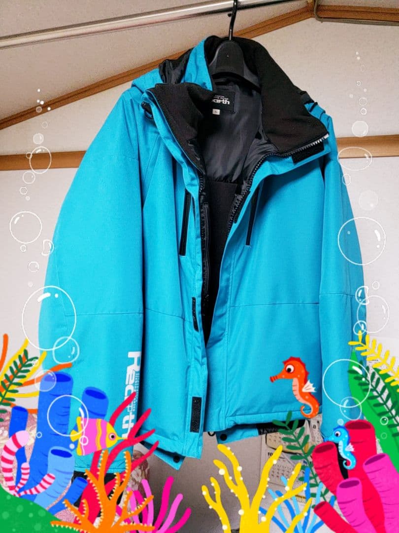 リアス ウーダー ジャケット自分はメルカリオンリー