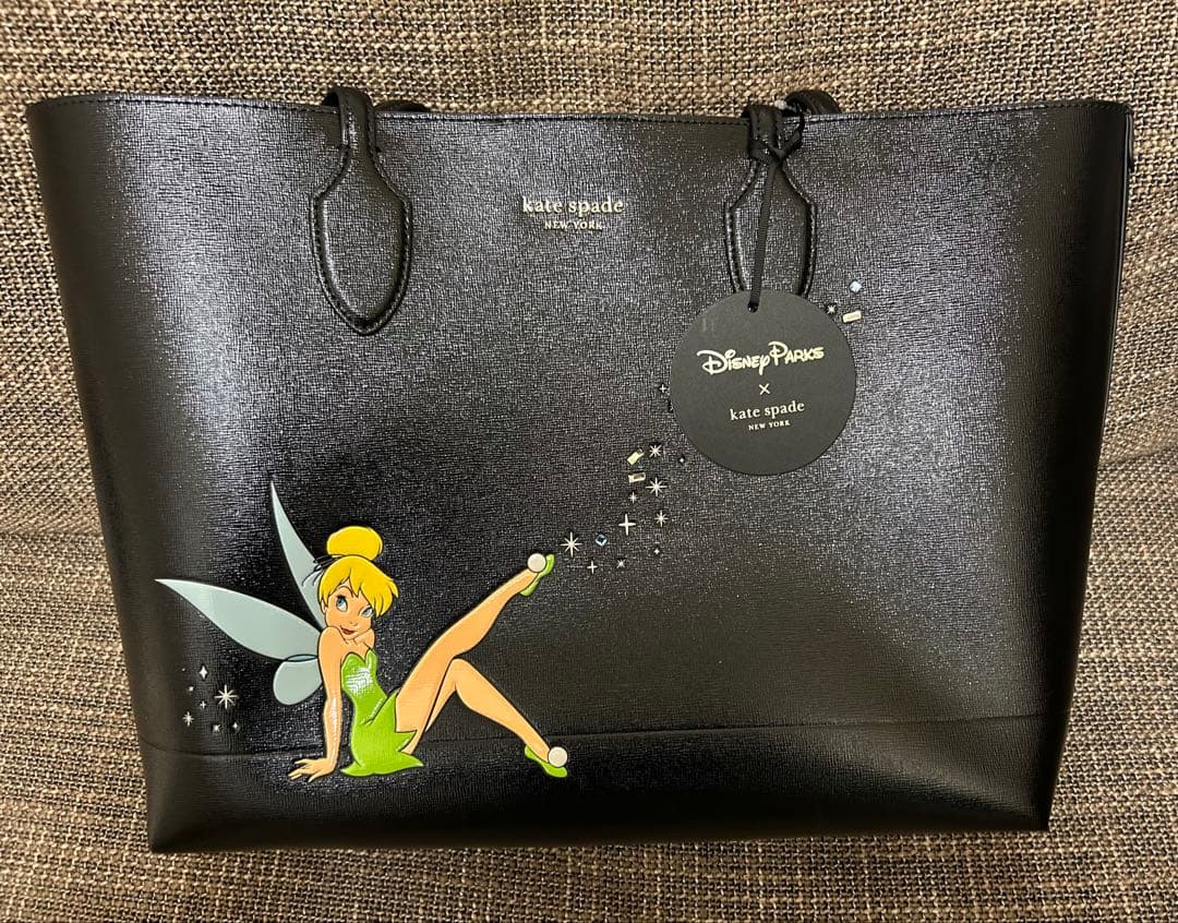 期間限定価格　新品　kate spade Disney ティンカーベル バッグ