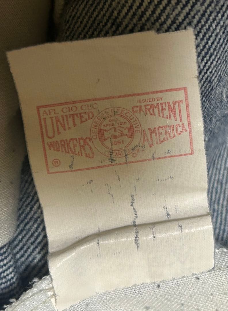 90s Carhartt デニム ダブルニー パンツ USA製 36×30