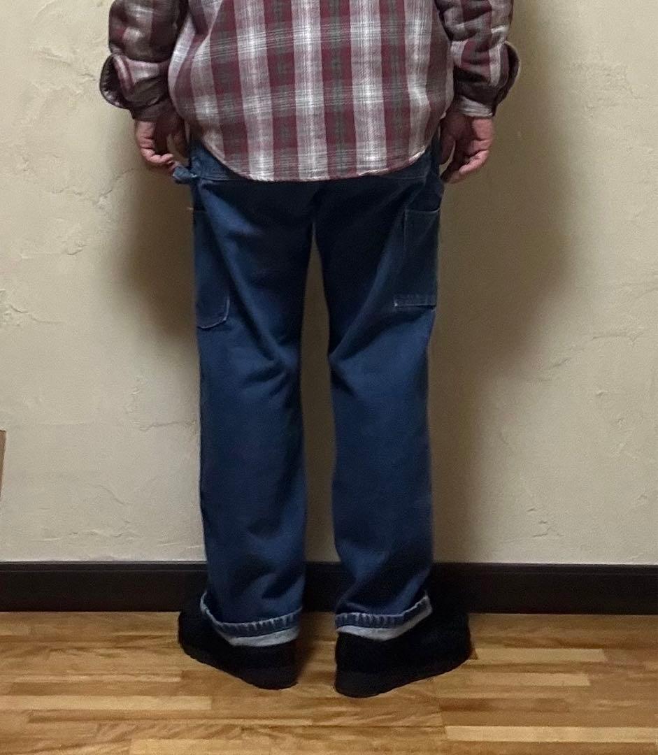 90s Carhartt デニム ダブルニー パンツ USA製 36×30