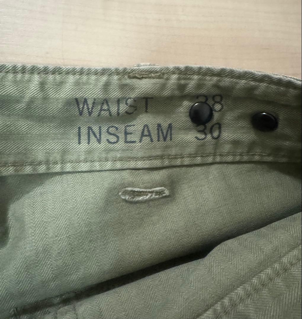 DoubleRL コットンヘリンボーンパンツ