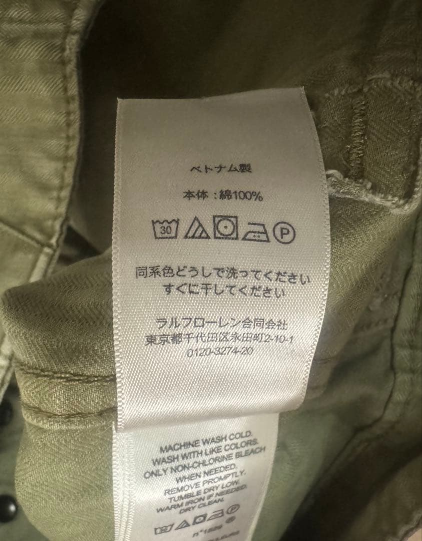 DoubleRL コットンヘリンボーンパンツ