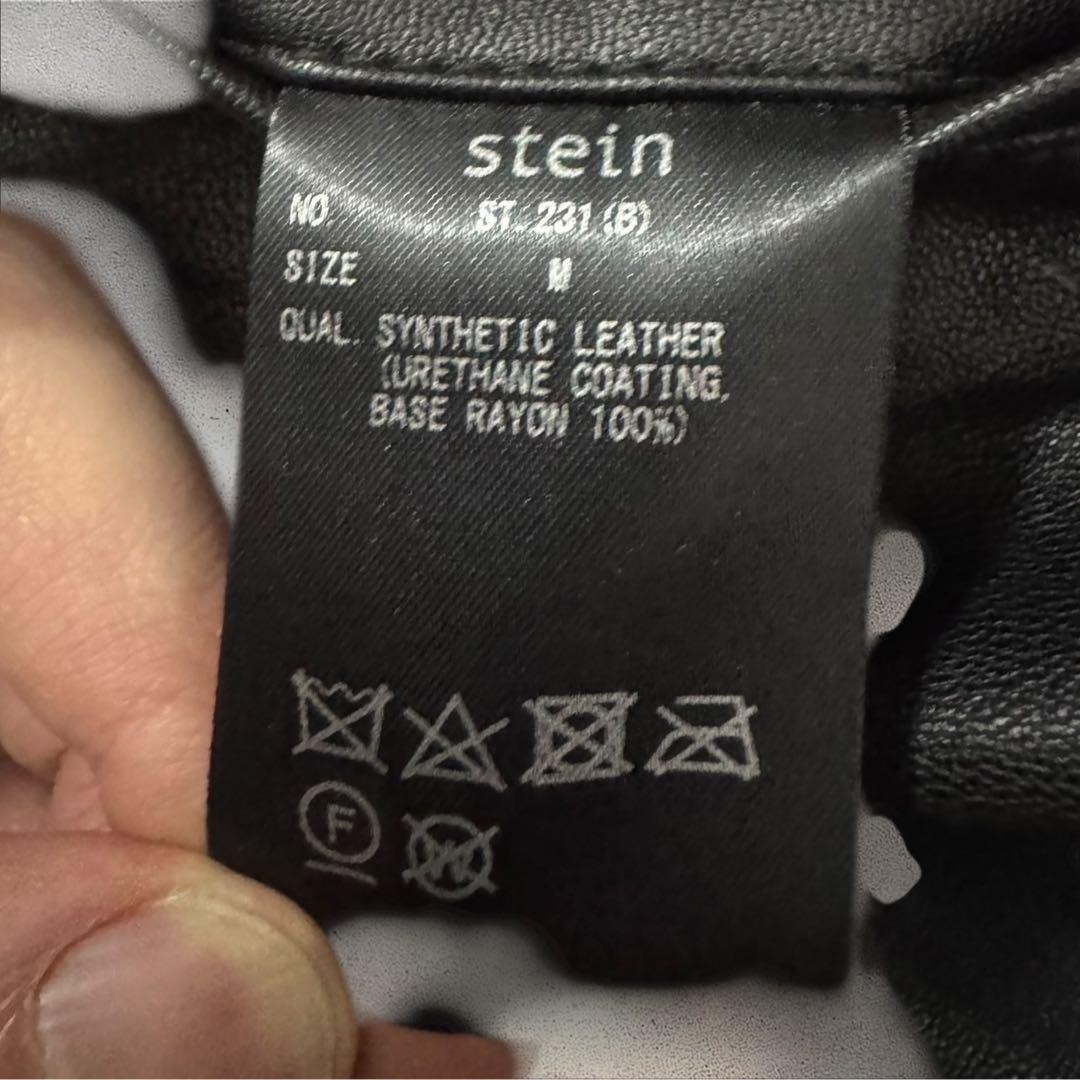 猫*様 stein シュタイン フェイクレザー トラウザーズ M レザーパンツ