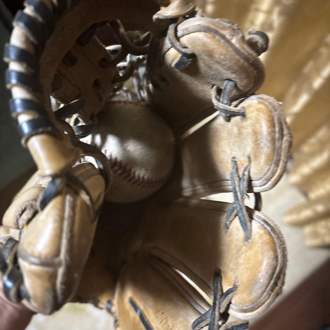 硬式グローブ ブラウン