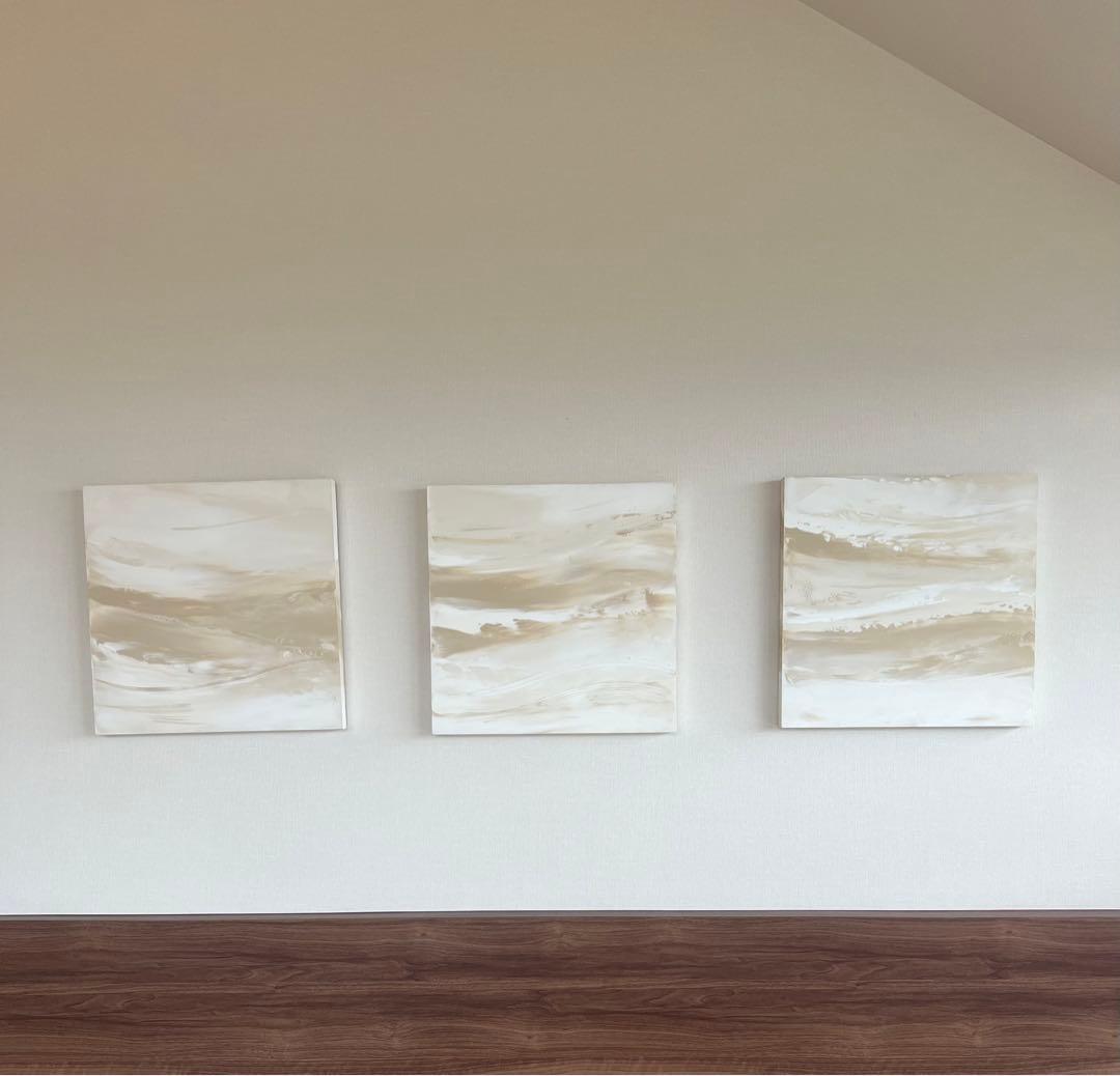 未使用 Artigianato di Ricerca モダンアートパネル3枚