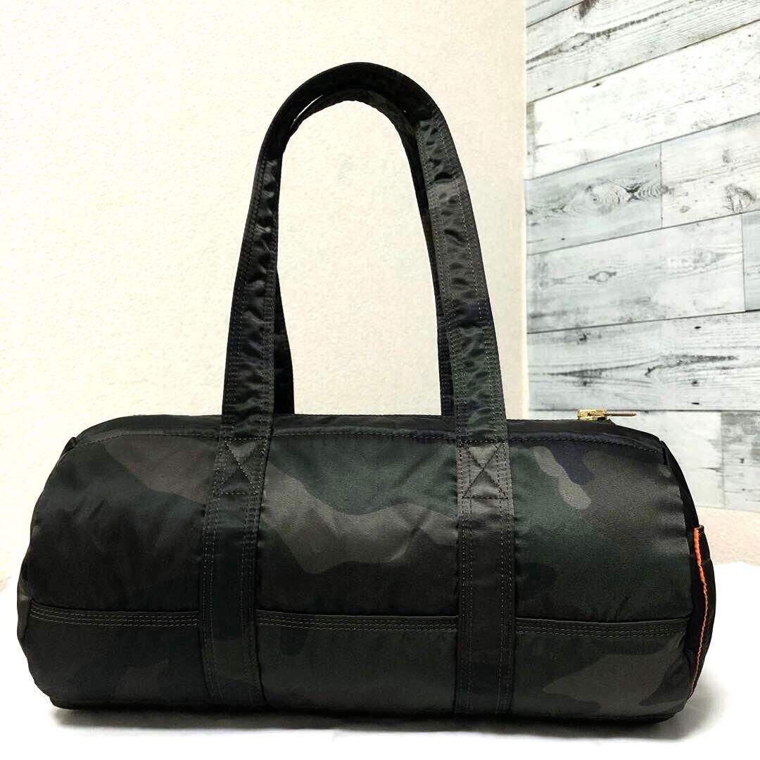 超美品✨希少 30周年 ポータータンカー ミニボストンバッグL カモフラグリーン