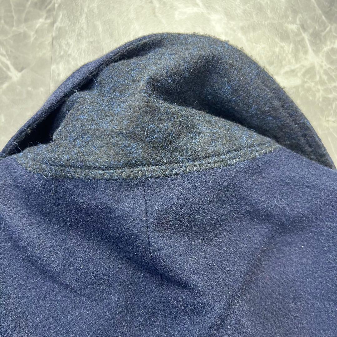 美品　キャメル100% ユニバーサルランゲージ　チェスターコート ロング　XL