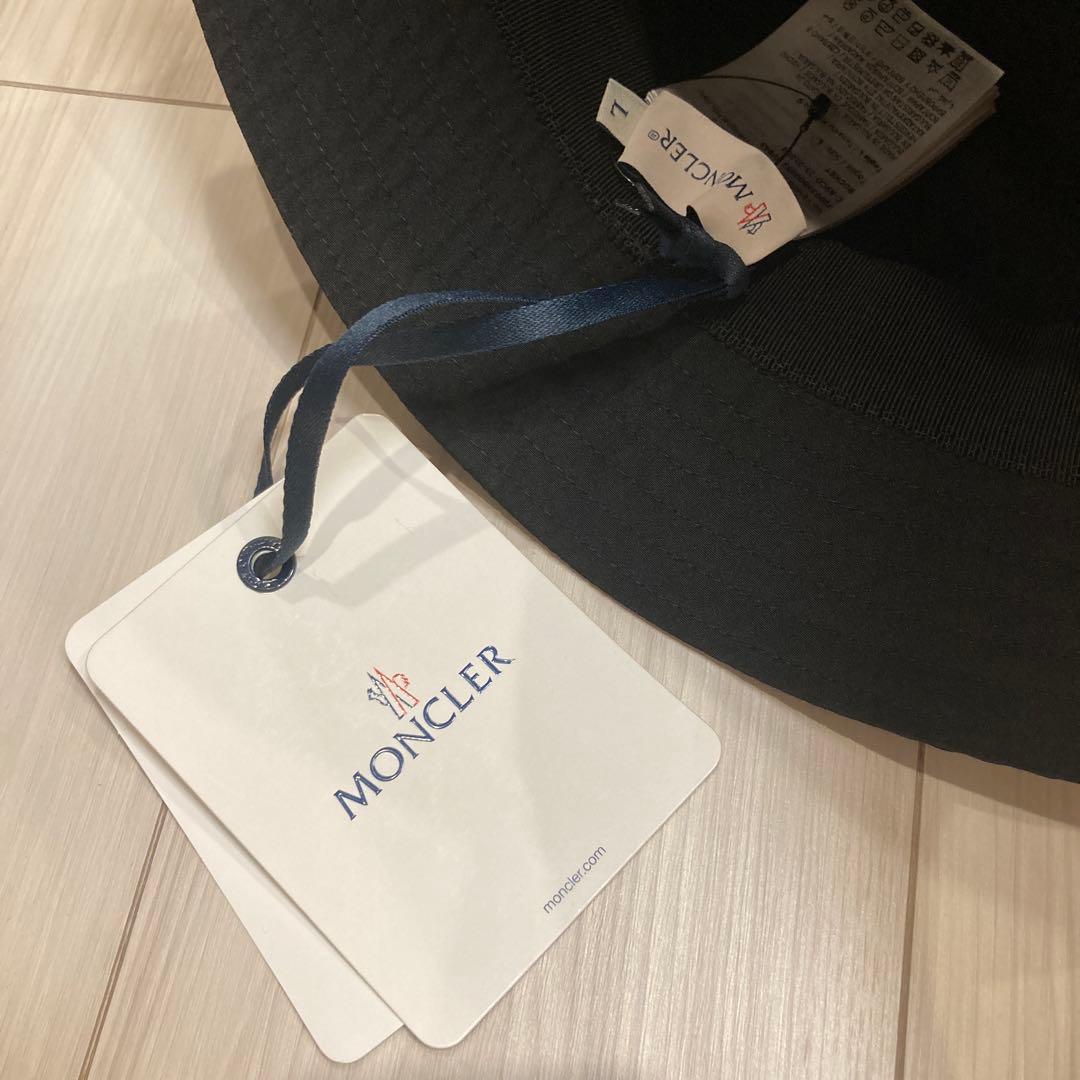 新品 MONCLER バケットハット　Lサイズ