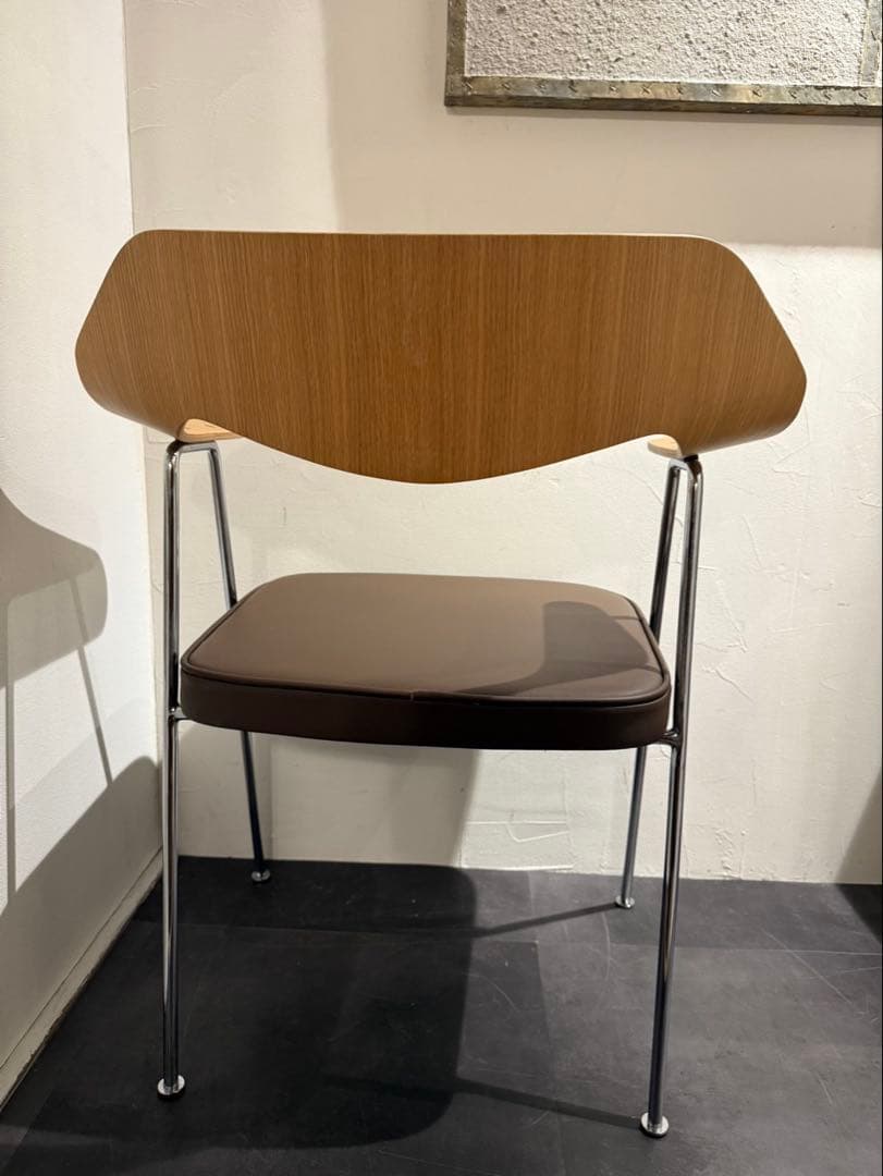 美品 ロビンデイ Case Furniture 675チェア 本革