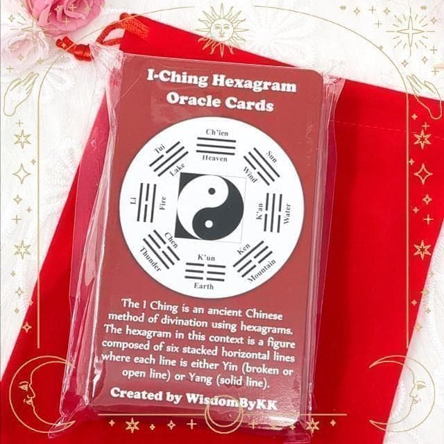 【正規品イーチンオラクルカード】超美麗✨希少デッキ✨易経占い六芒星 陰陽オラクル