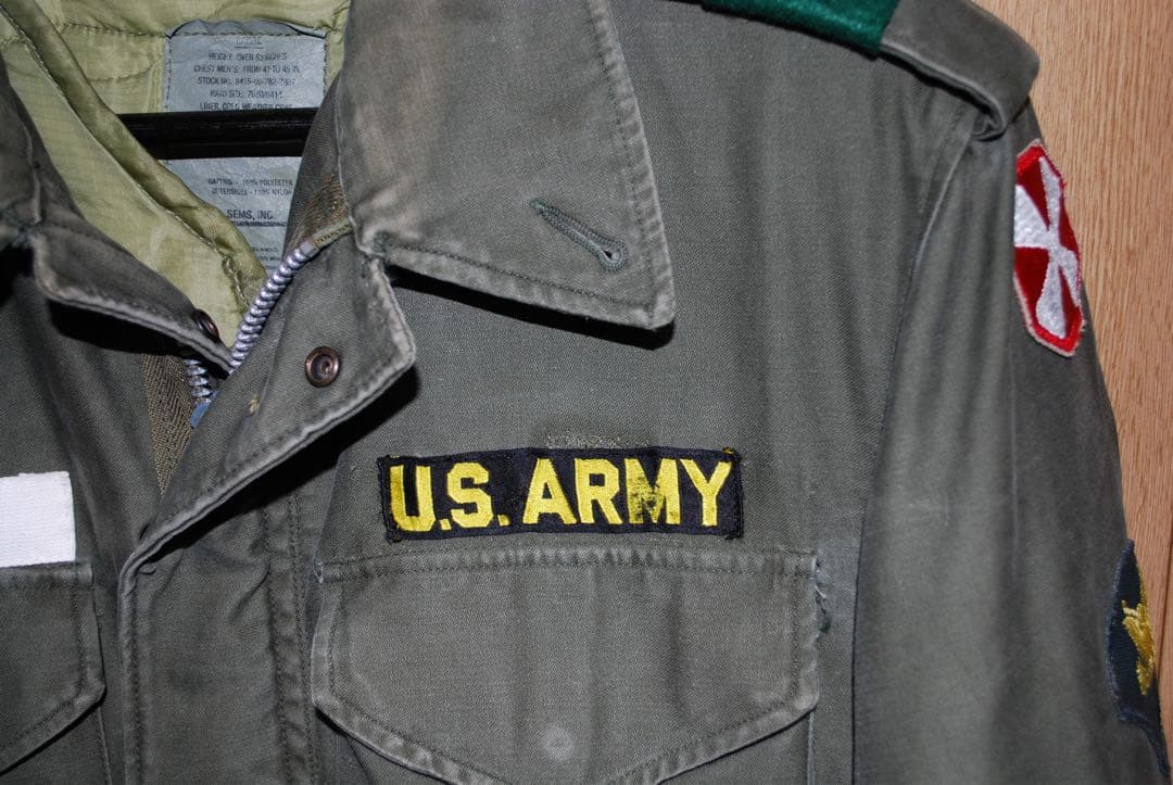 米軍　50s M51フィールドジャケット　実物　ライナー付き