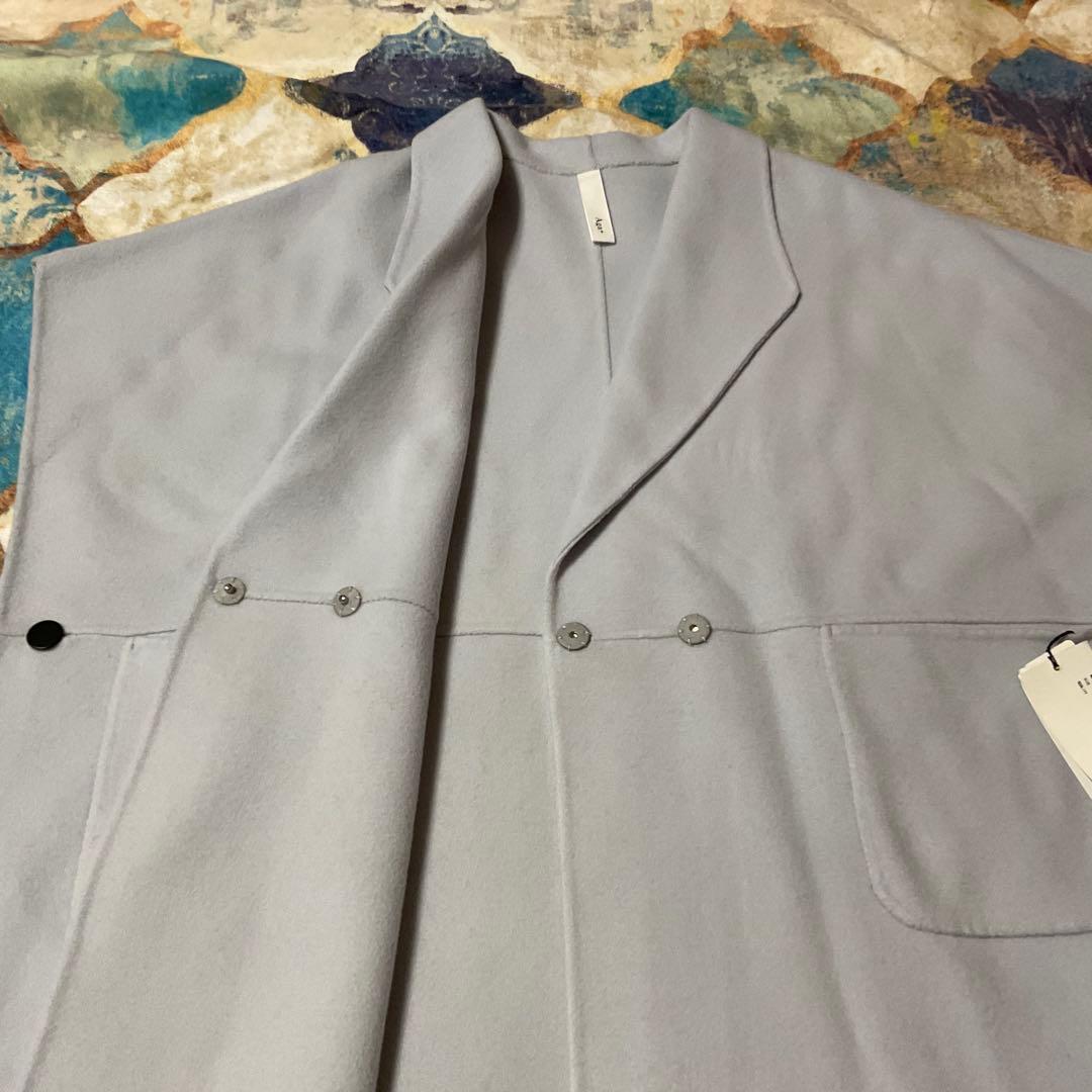 新品未使用　ヤマダヤ　aga アーガ　ウールポンチョコート