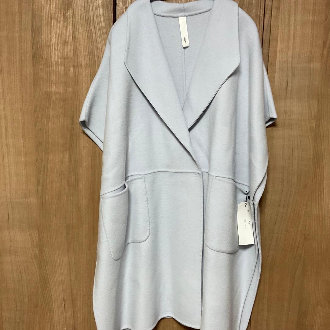 新品未使用　ヤマダヤ　aga アーガ　ウールポンチョコート