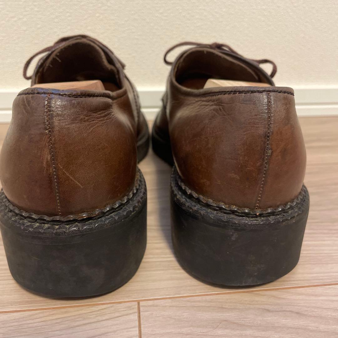 【レア】BALLY製フランス軍外羽根靴　肉厚ソール　サイズ7D