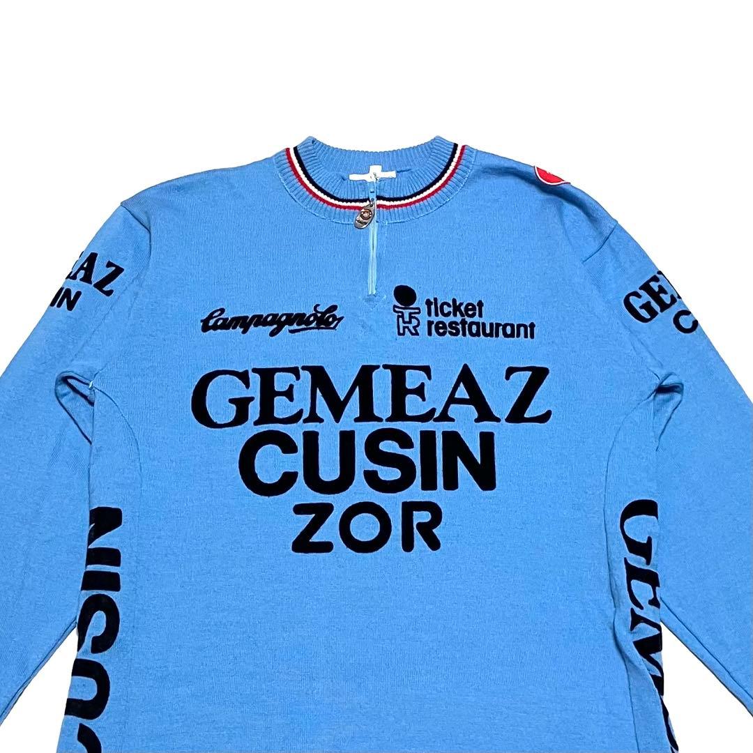 イタリア製 Castelli ウール サイクルジャージ gemeaz cusin