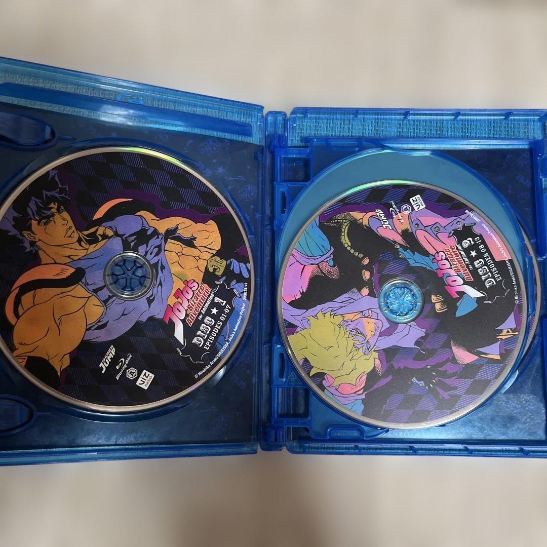 ジョジョの奇妙な冒険Blu-ray セット1 北米版