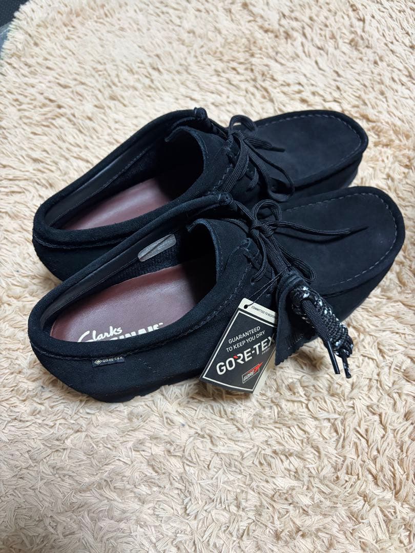 Clarks Originals ブラックスエードシューズ