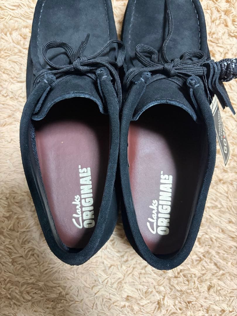 Clarks Originals ブラックスエードシューズ