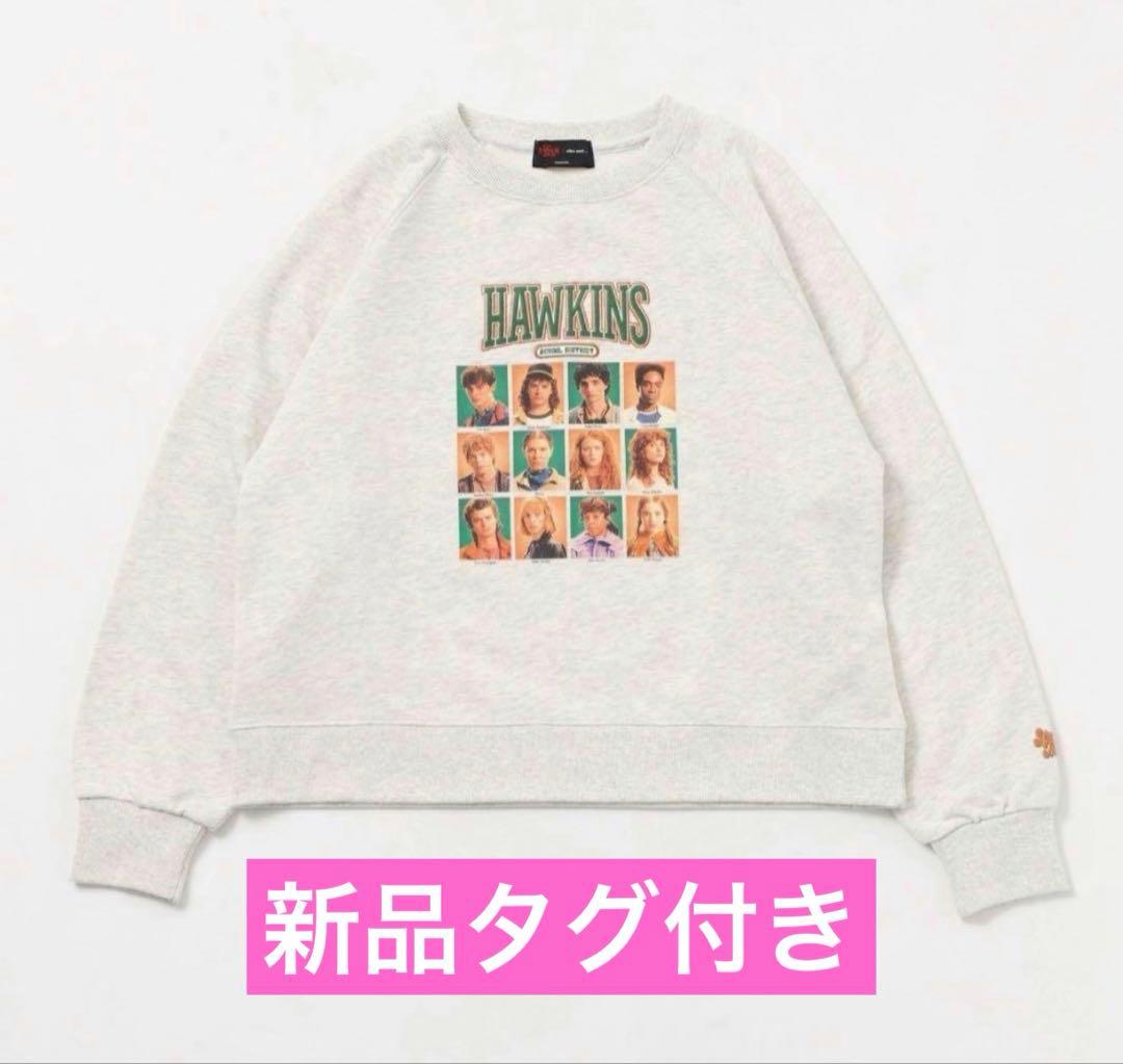 本日限定価格★ストレンジャーシングス　ニコアンド スウェット　オートミール　M