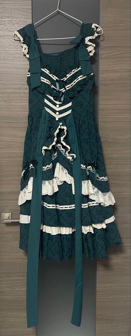 【星箱works 】西洋人形魔法シリーズジャンバースカート（ダークグリーン）