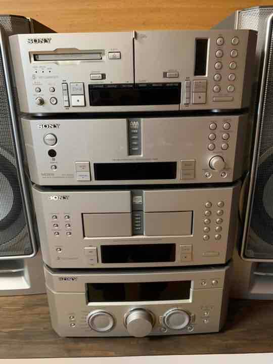 Sony ソニー　DHC-MD919 MD CD コンポ　CDチェンジャー