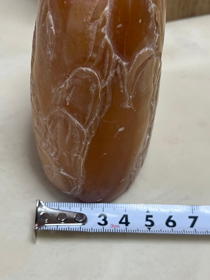 中国古玩 寿山石 寿山連江黄凍石 浮彫印材