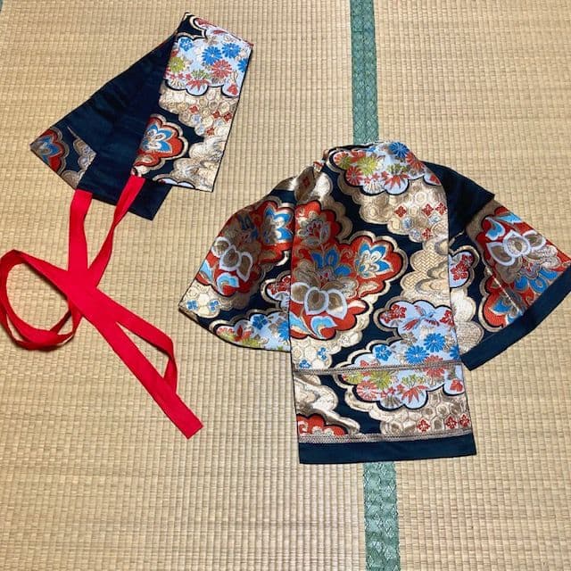 竜宮舞をんな 花魁 俎板帯『黒地雲取吉祥鳳凰華紋帯』