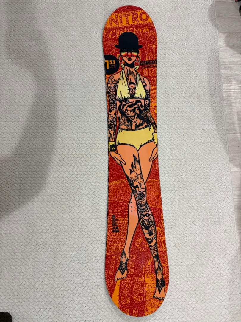 NITRO CINEMAスノーボード 153cm ダブルキャンバー