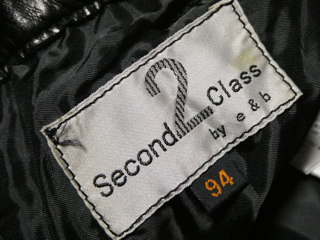 美品！キングサイズW94！リアルレザースラックスパンツ