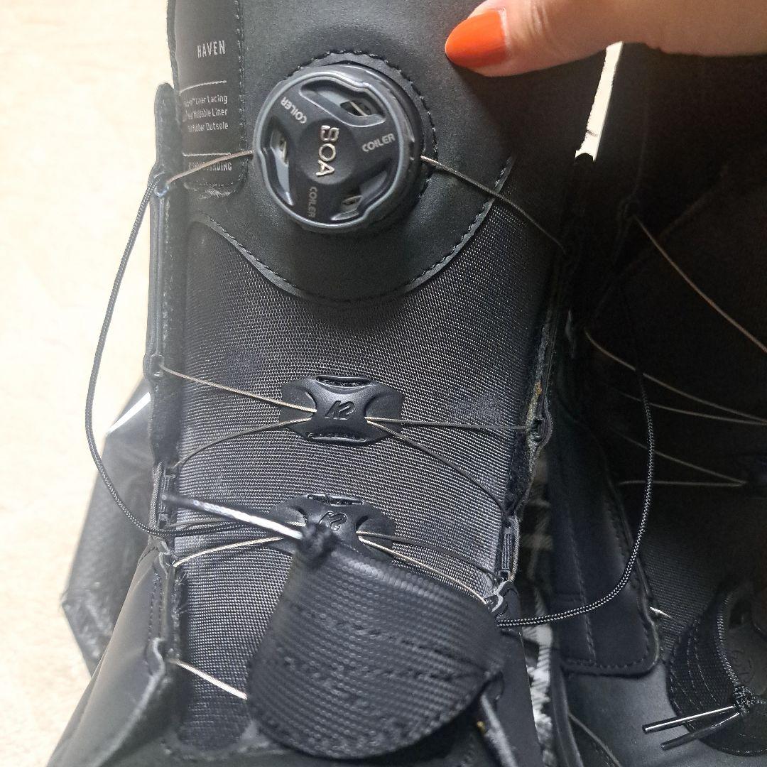 K2 スノーボードブーツ 男女兼用24cm ブラック