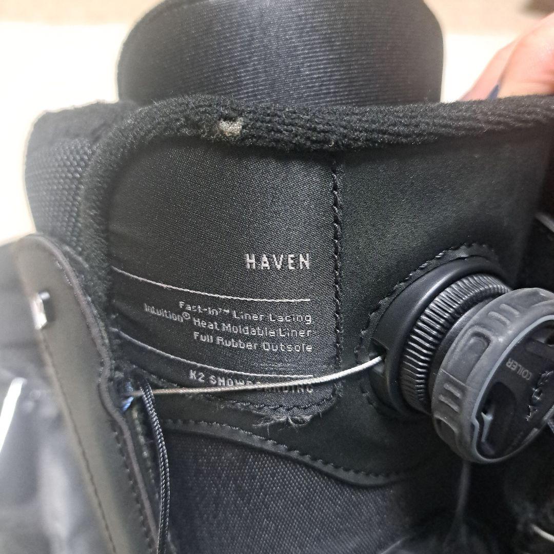 K2 スノーボードブーツ 男女兼用24cm ブラック