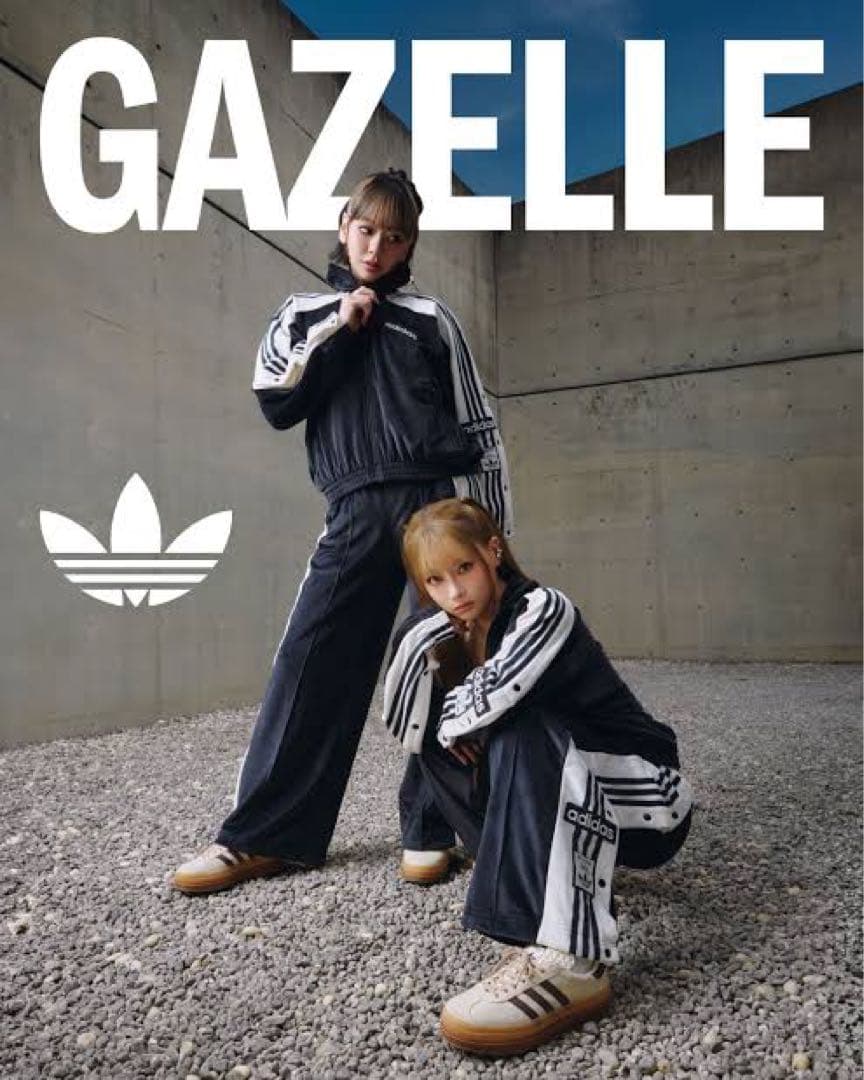 adidas W ADIBREAK VELOUR TT 重盛 上 ブラック