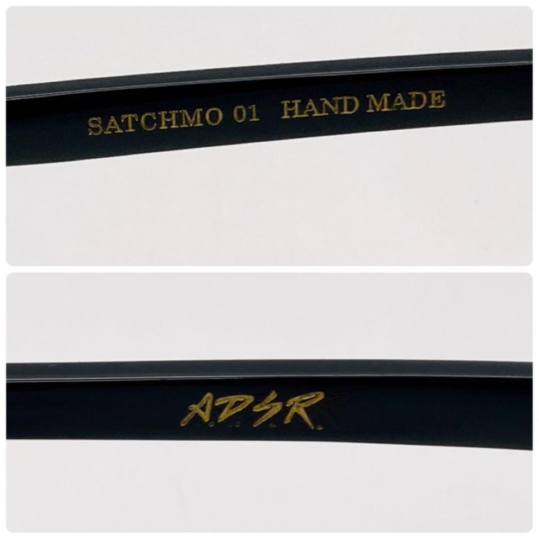 A.D.S.R. SATCHMO 01 サングラス ブラック 箱 ソフトケース付
