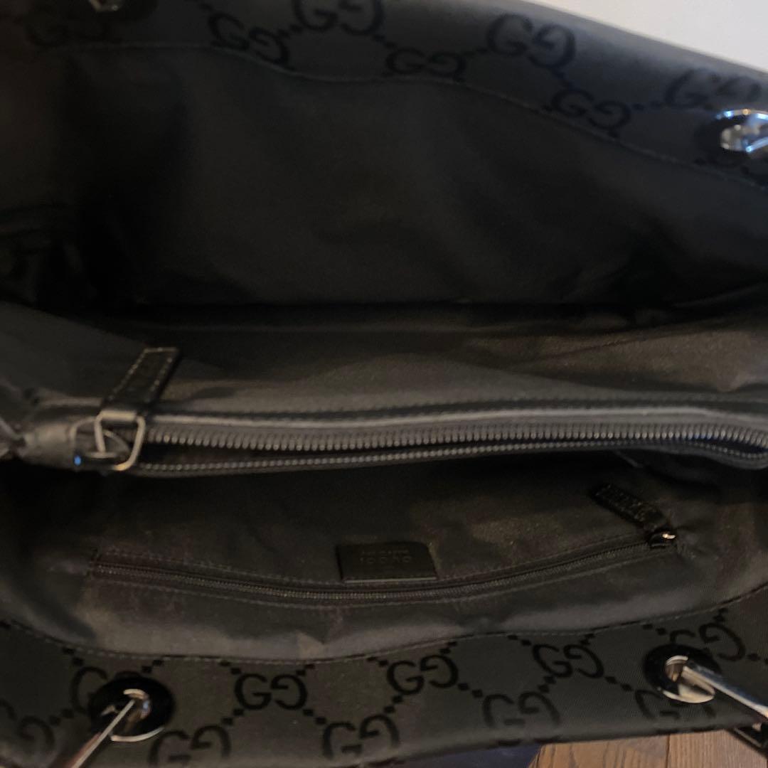 Gucci ブラック トートバッグ