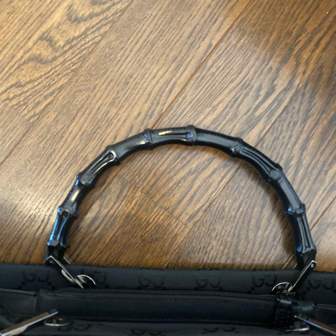 Gucci ブラック トートバッグ