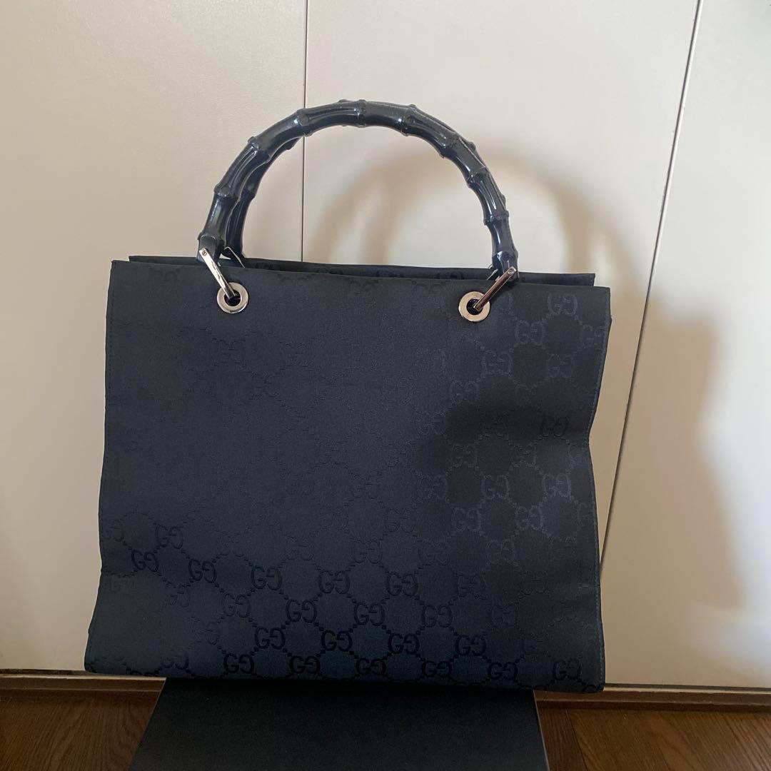 Gucci ブラック トートバッグ