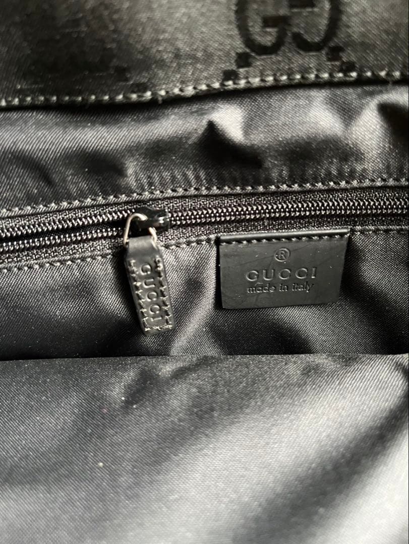 Gucci ブラック トートバッグ