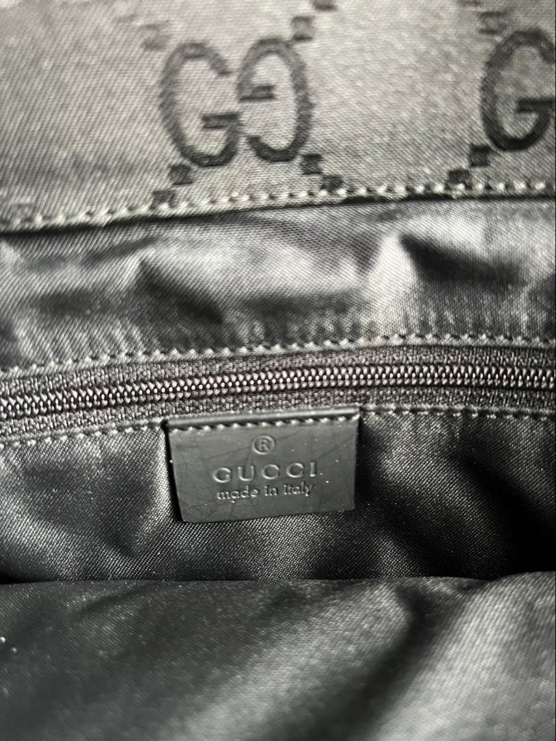 Gucci ブラック トートバッグ