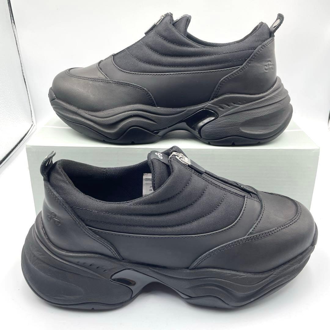 未使用級✨OAO FOUNTAIN センタージップ　厚底 スニーカー　24cm