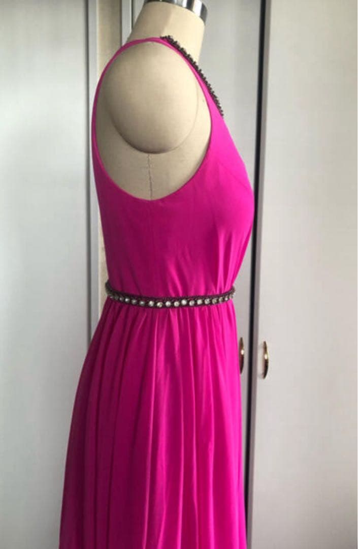 Aスリットラインロングドレス演奏会ステージ誕生二次会パティーキャバ嬢ナイトクラブ