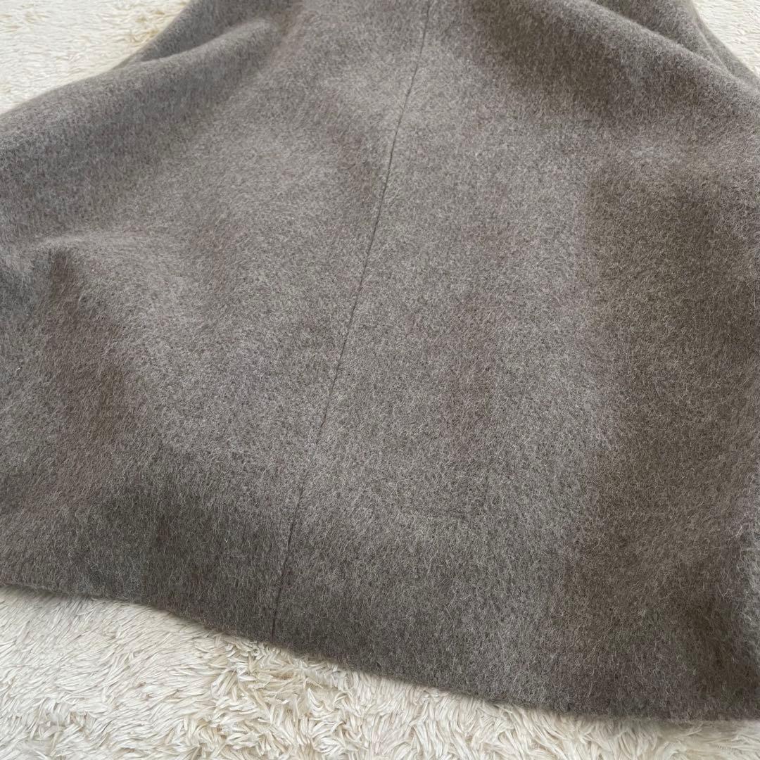 極美品　23AW ルーニィ　スタンドカラードルマンコート ショートコートポンチョ