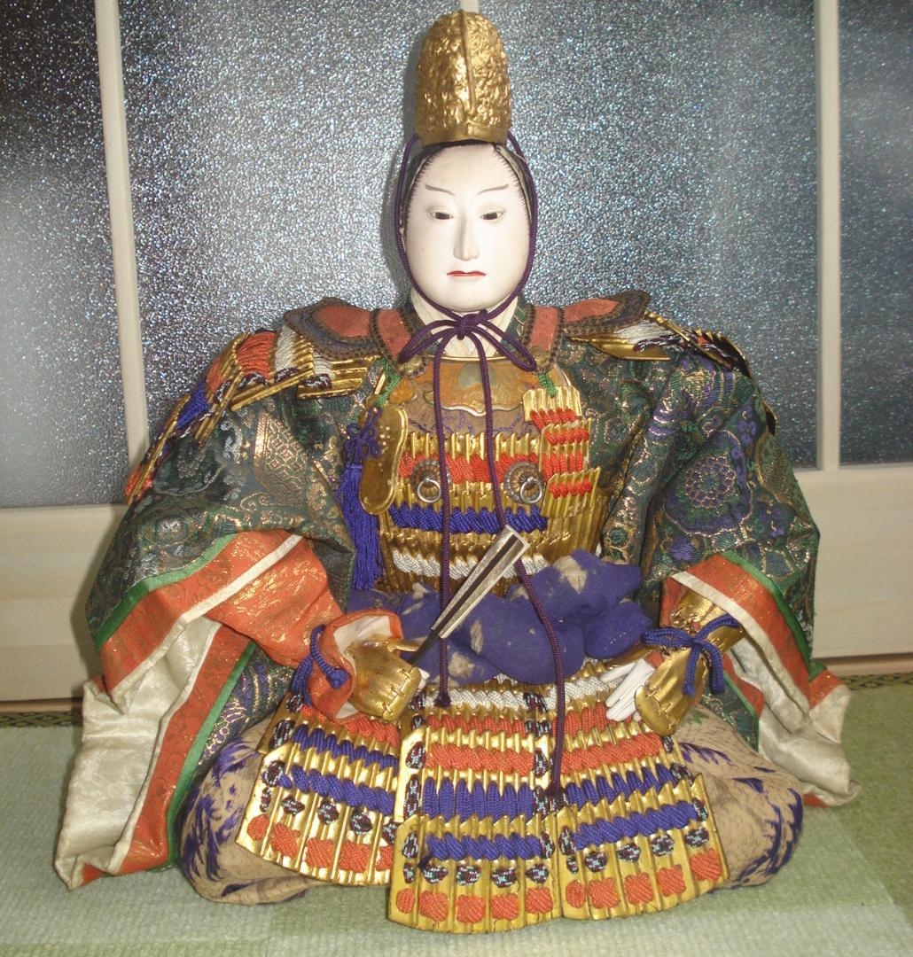五月人形 　武者人形　大木平蔵？　日本人形　骨董