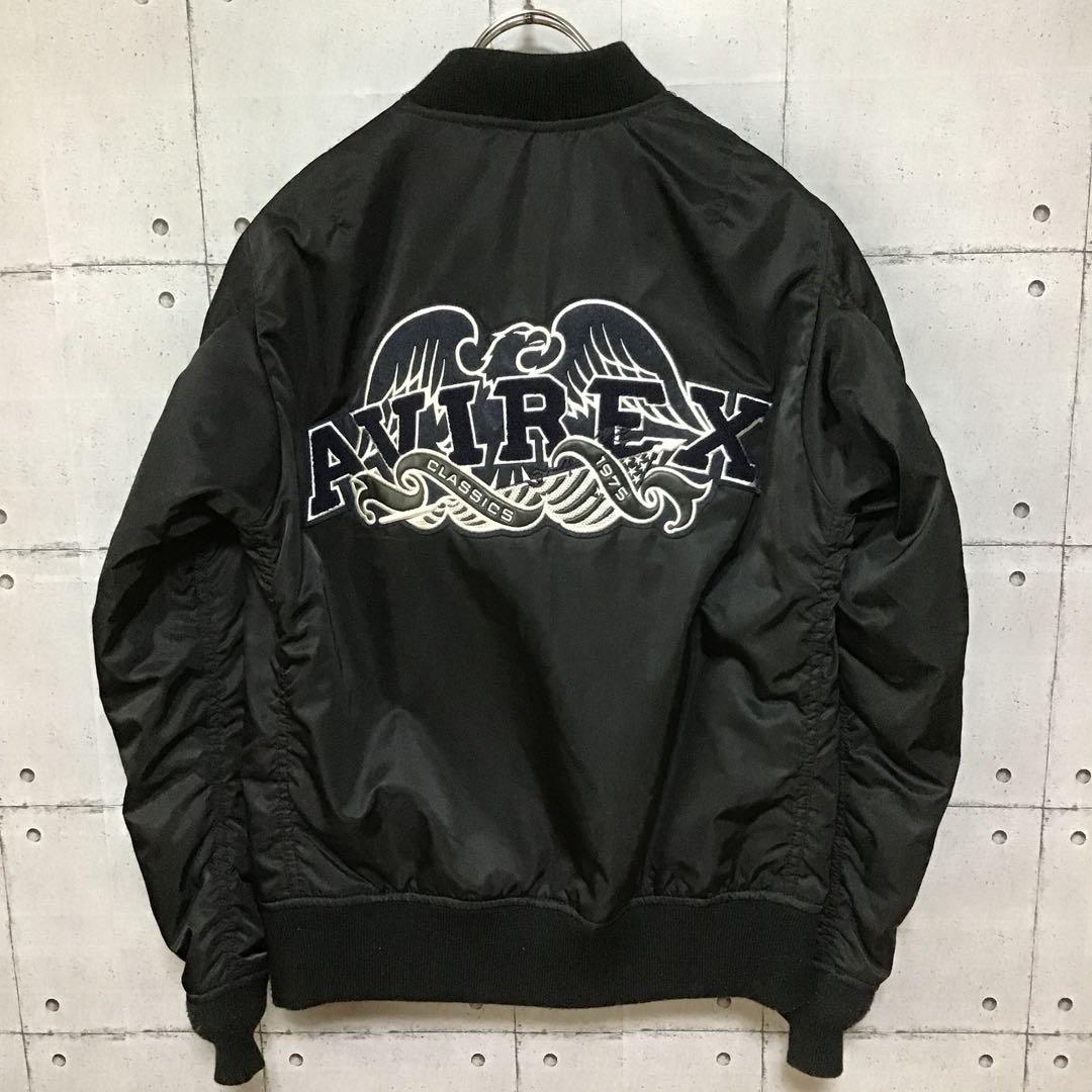 ＜１点モノ＞　アヴィレックス　３５周年記念　MA-1　フライトジャケット　L