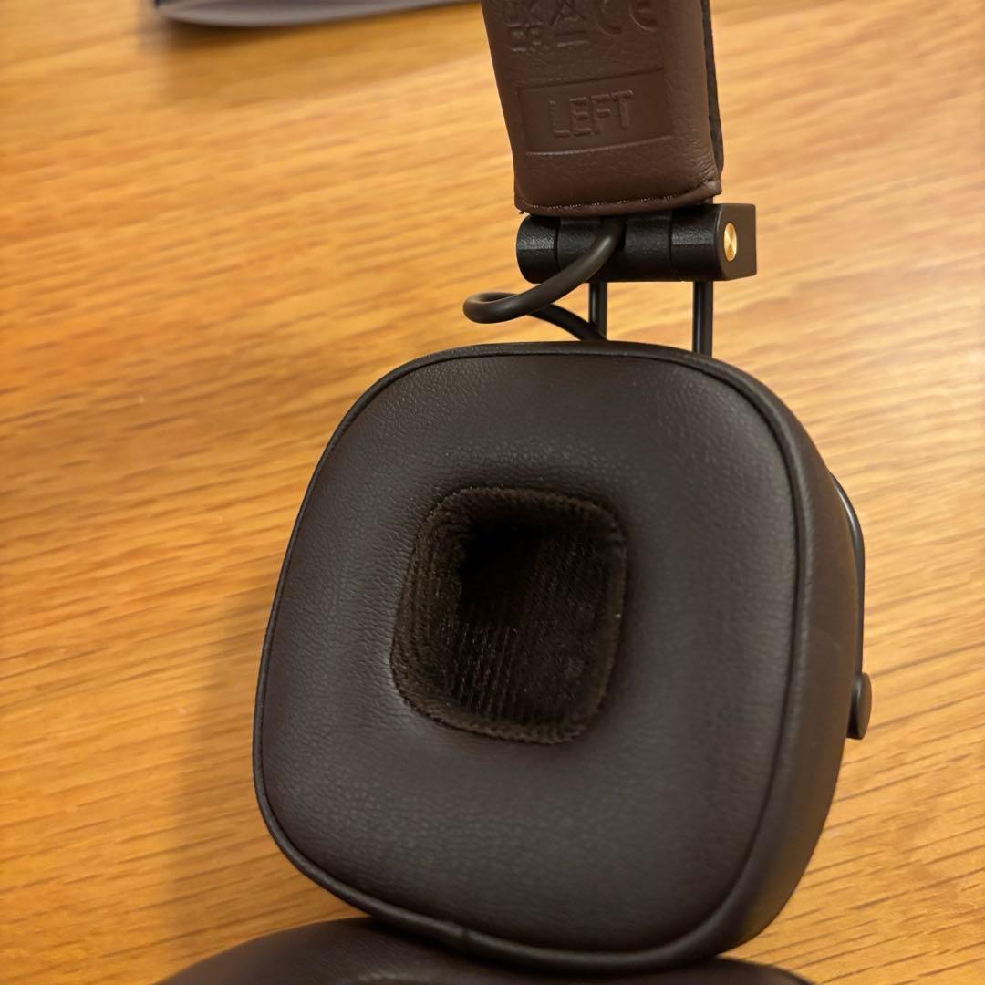 最終価格　Marshall Major V ワイヤレスヘッドホン ブラウン