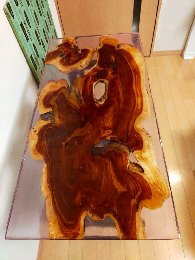 カズヒロ　ディスプレイ　レジン天板