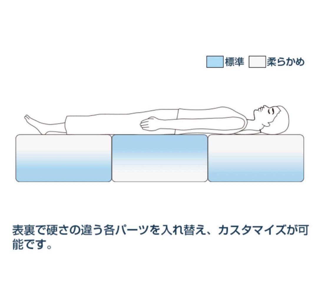 最終値下！【定価22万円】エアウィーヴ日本製ベッドマットレスS03セミダブル
