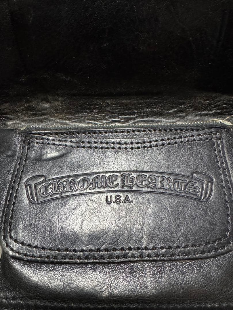 クロムハーツ 1zip フローラル ボタン トラッカー ウォレット