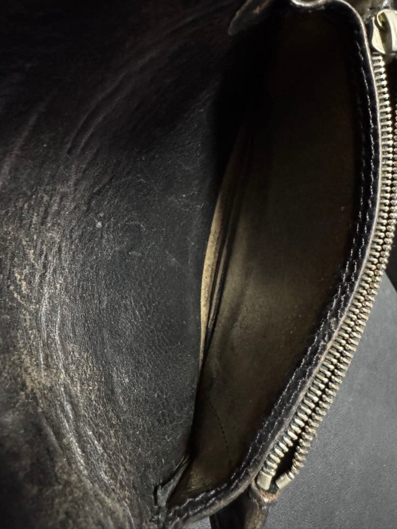 クロムハーツ 1zip フローラル ボタン トラッカー ウォレット