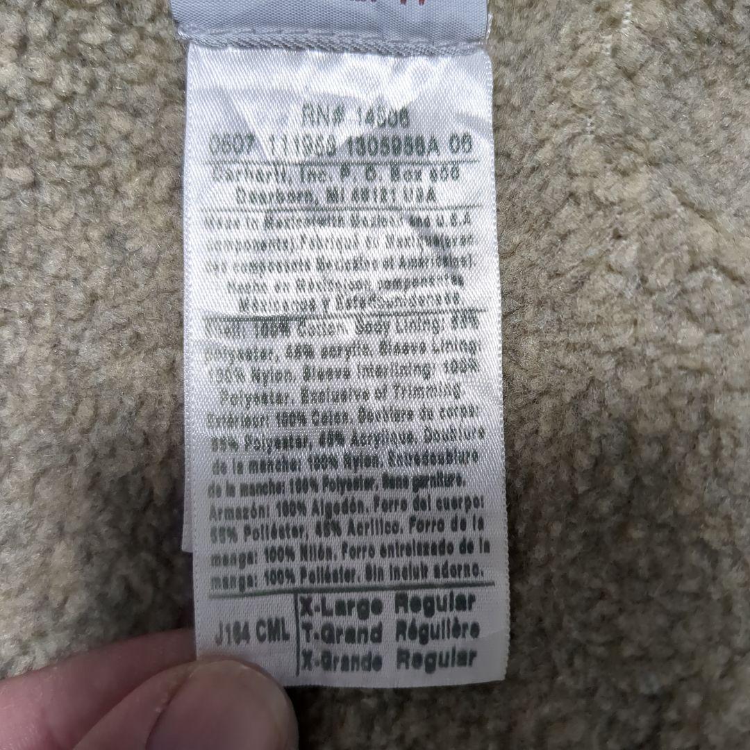 カーハート　トラディショナルジャケット　XL